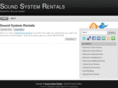 soundsystemrentals.ca