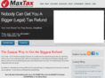 maxtaxrefundguarantee.com