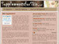 supplementsforskin.net