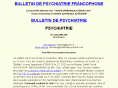 bulletindepsychiatrie.com