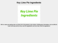 keylimepieingredients.com