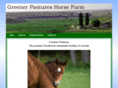 greenerpastureshorsefarm.com