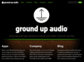 groundupaudio.com