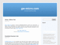 gw-micro.com