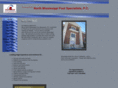 northmsfootspecialists.com