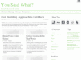 saidwhatblog.com