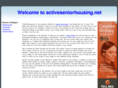 activeseniorhousing.net