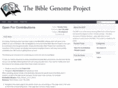 biblegenomeproject.com