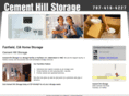 cementhillstorage.com