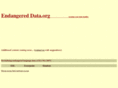 endangereddata.org