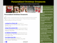 personalizedchristmasornamentsideas.com