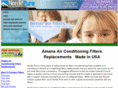 amanaairconditioningfiltersreplacements.com
