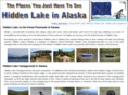hiddenlakealaska.com