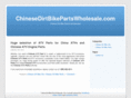 chinesedirtbikepartswholesale.com