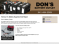 donsbatteryoutlet.com