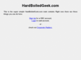 hardboiledgeek.com
