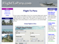 flighttoperu.com