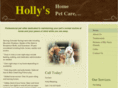 hollyshomepetcare.com