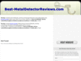 best-metaldetectorreviews.com