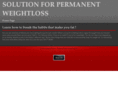 permanentweightlosssolutionnow.com