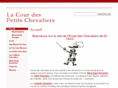 lespetitschevaliers.com