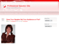 professionalspeakersite.com