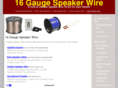 16gaugespeakerwire.com