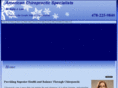 americanchiropracticspecialists.com