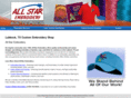 allstarembroiderylubbock.com
