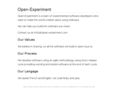 open-experiment.com