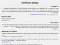 minimumdesign.net
