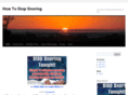 mysnoringtips.com