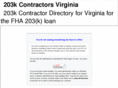 203kcontractorsvirginia.com