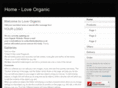 loveorganic.com