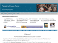 peoplespeacefund.org