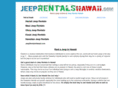 jeeprentalshawaii.com