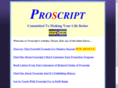 proscript.co.uk