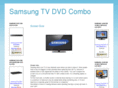 samsungtvdvdcombo.com