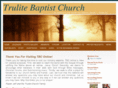 trulitebaptistchurch.com