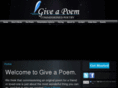 giveapoem.com