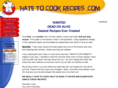 hatetocookrecipes.com