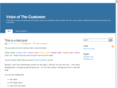 voiceofthecustomerblog.com