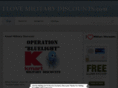 ilovemilitarydiscounts.com
