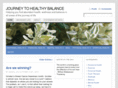 journey2healthybalance.com
