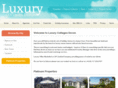 luxurycottagesdevon.com