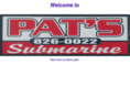 patssubmarine.com