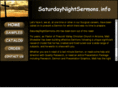 saturdaynightsermons.info