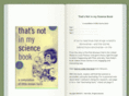 thatsnotinmysciencebook.com