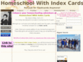 homeschoolwithindexcards.com
