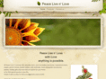 peacelivenlove.com